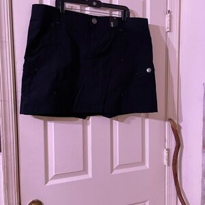 Lane Bryant Black Mini Skirt
